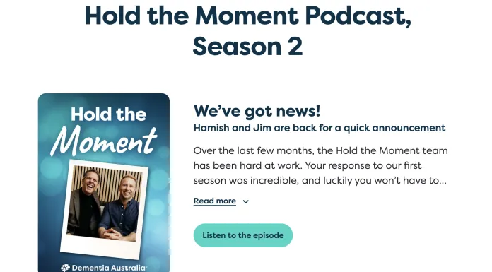 Hold the Moment Podcast